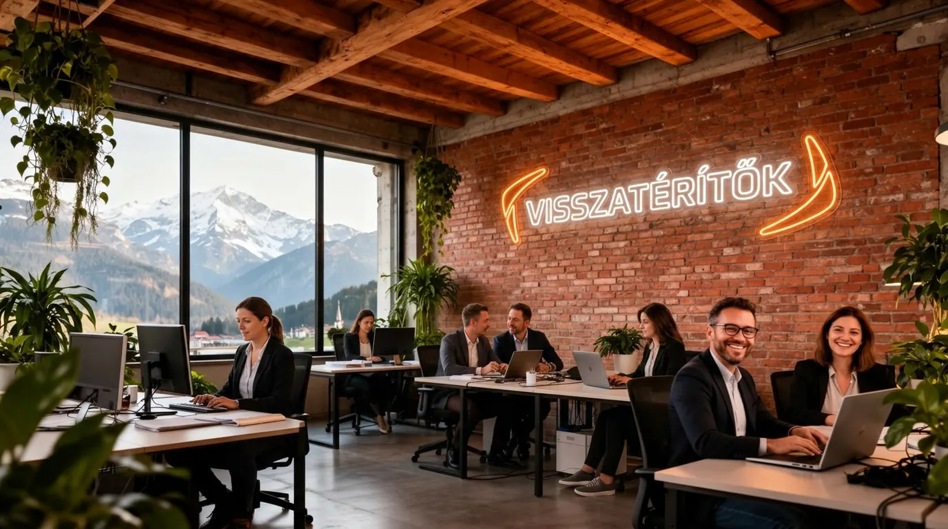 VisszatĂ©rĂtĆk csapata az osztrĂĄk loft irodĂĄban